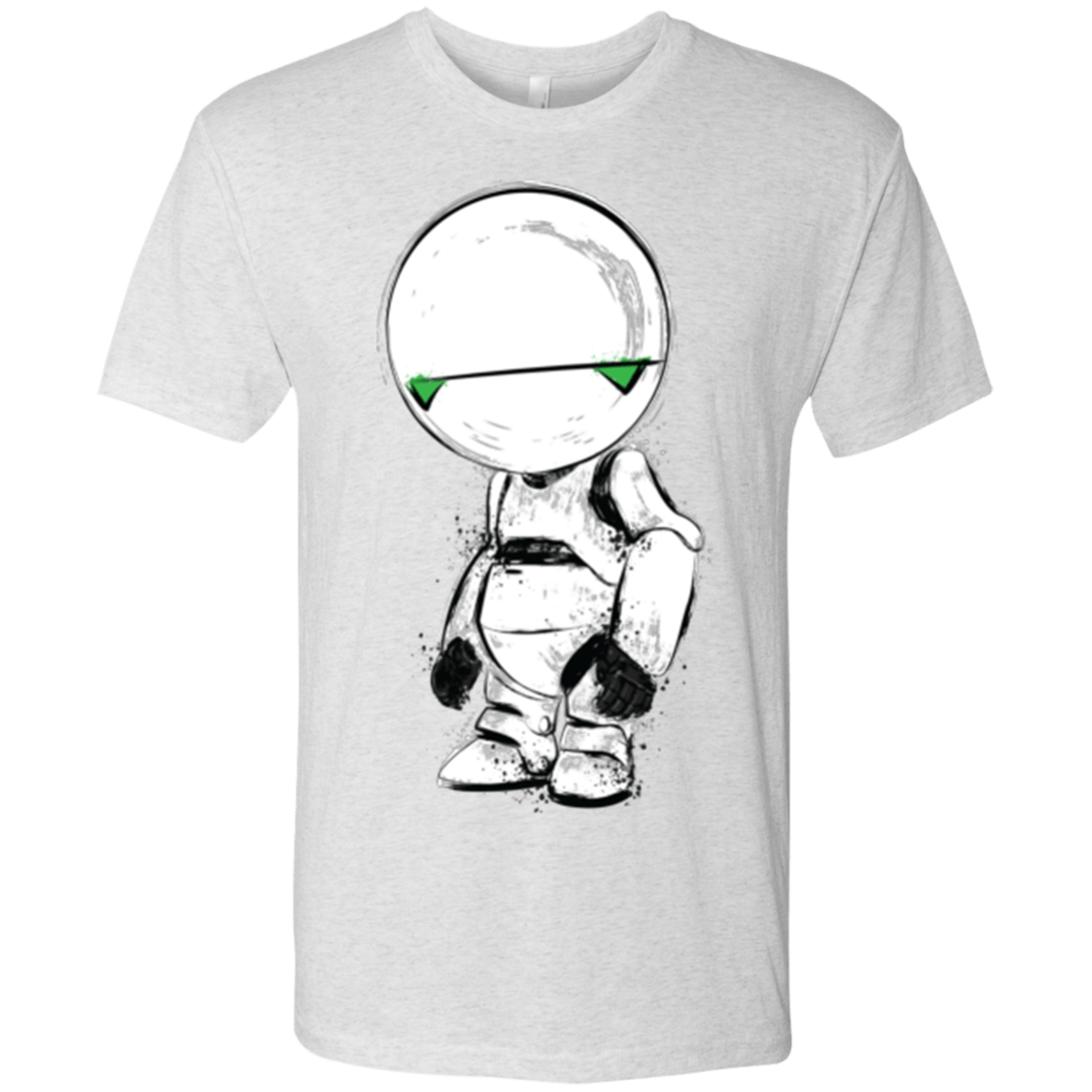 T-Shirts Heather White / Small Paranoid Android Men's Triblend T-Shirt