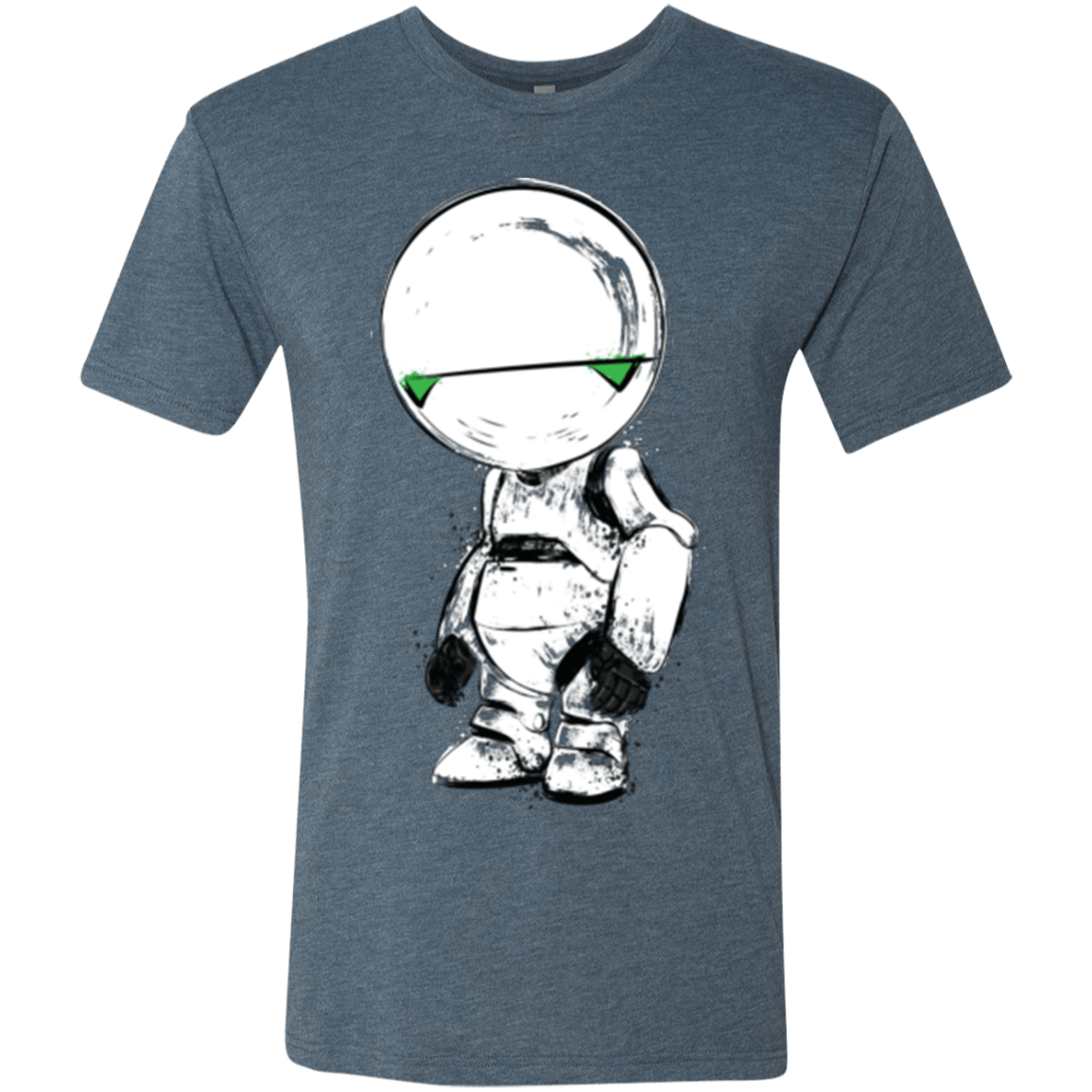 T-Shirts Indigo / Small Paranoid Android Men's Triblend T-Shirt