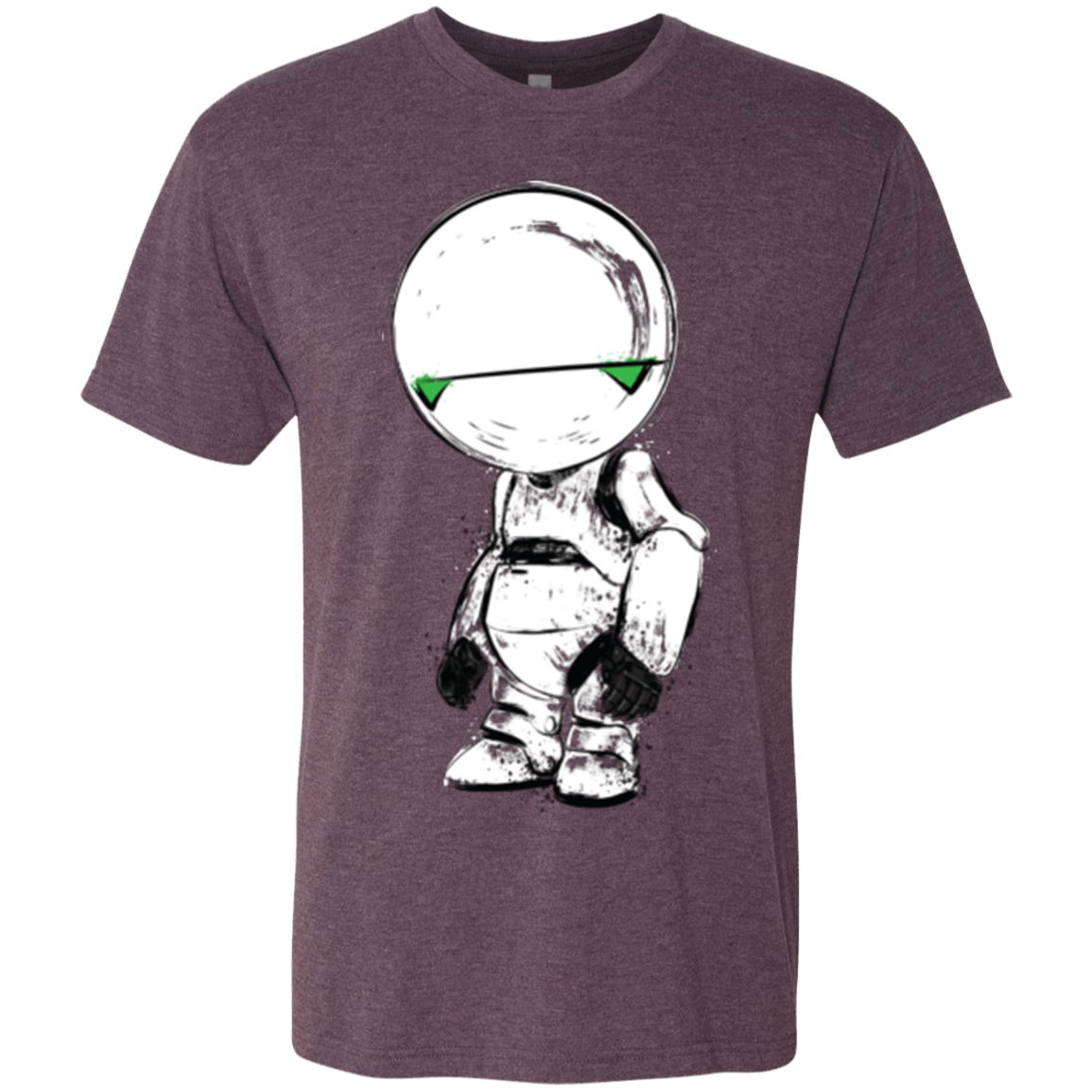 T-Shirts Vintage Purple / Small Paranoid Android Men's Triblend T-Shirt