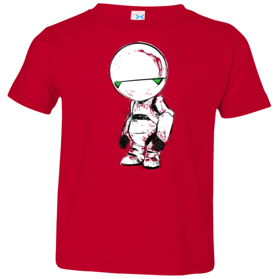 T-Shirts Red / 2T Paranoid Android Toddler Premium T-Shirt