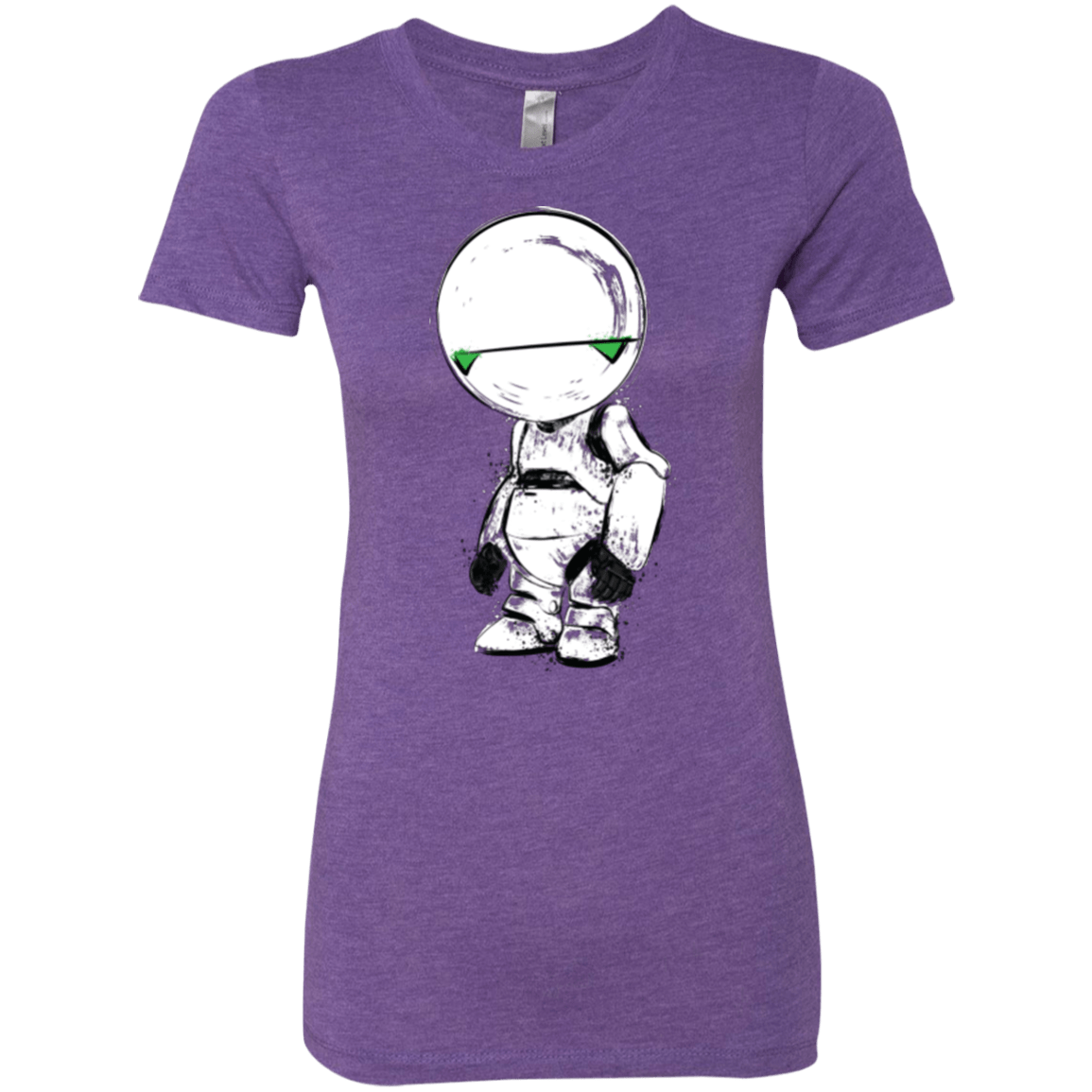T-Shirts Purple Rush / Small Paranoid Android Women's Triblend T-Shirt