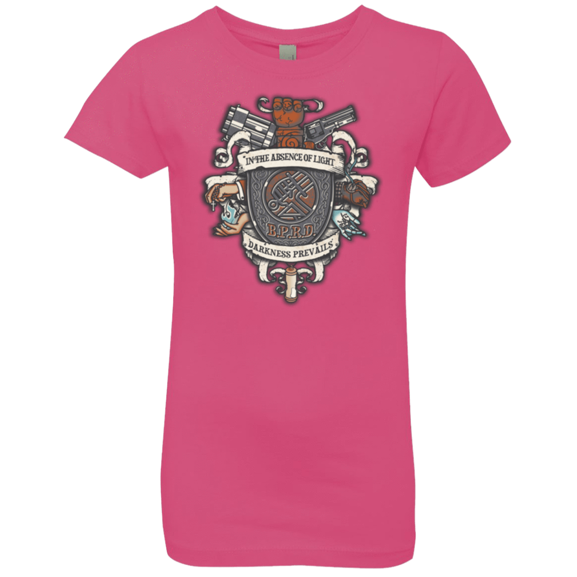 T-Shirts Hot Pink / YXS Paranormal Bureau Girls Premium T-Shirt