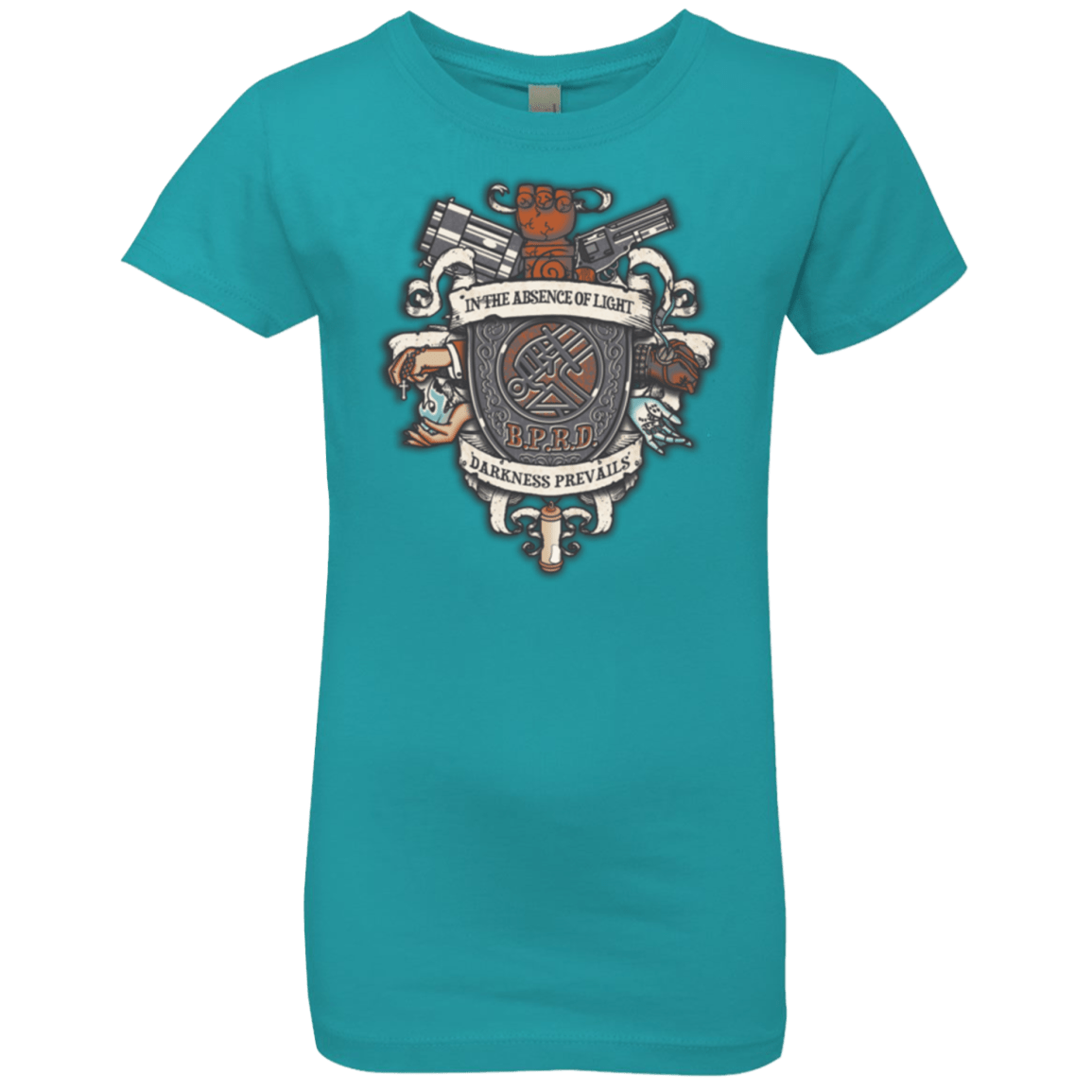 T-Shirts Tahiti Blue / YXS Paranormal Bureau Girls Premium T-Shirt