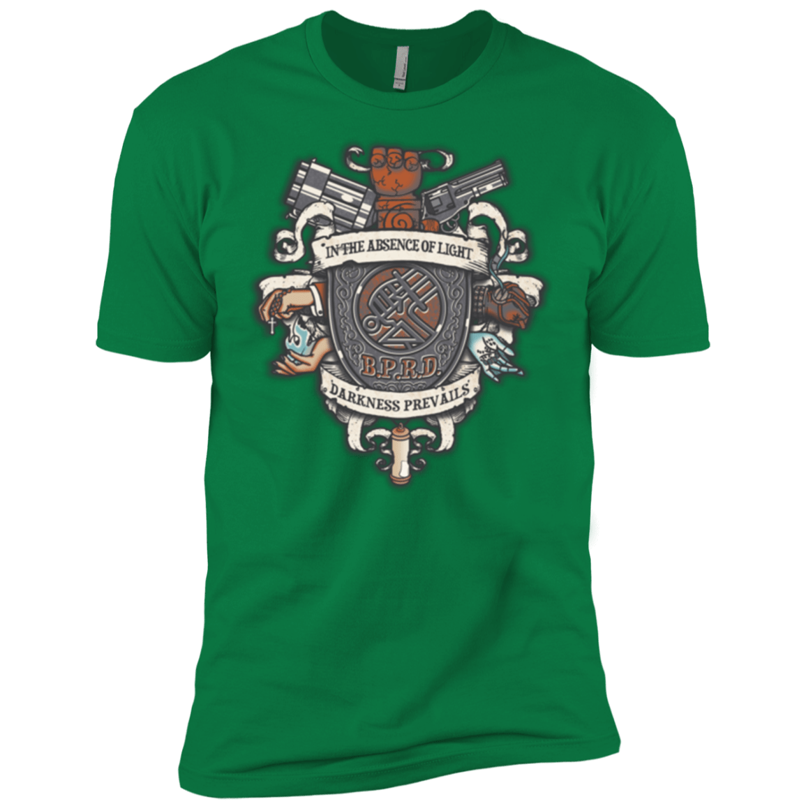 T-Shirts Kelly Green / X-Small Paranormal Bureau Men's Premium T-Shirt