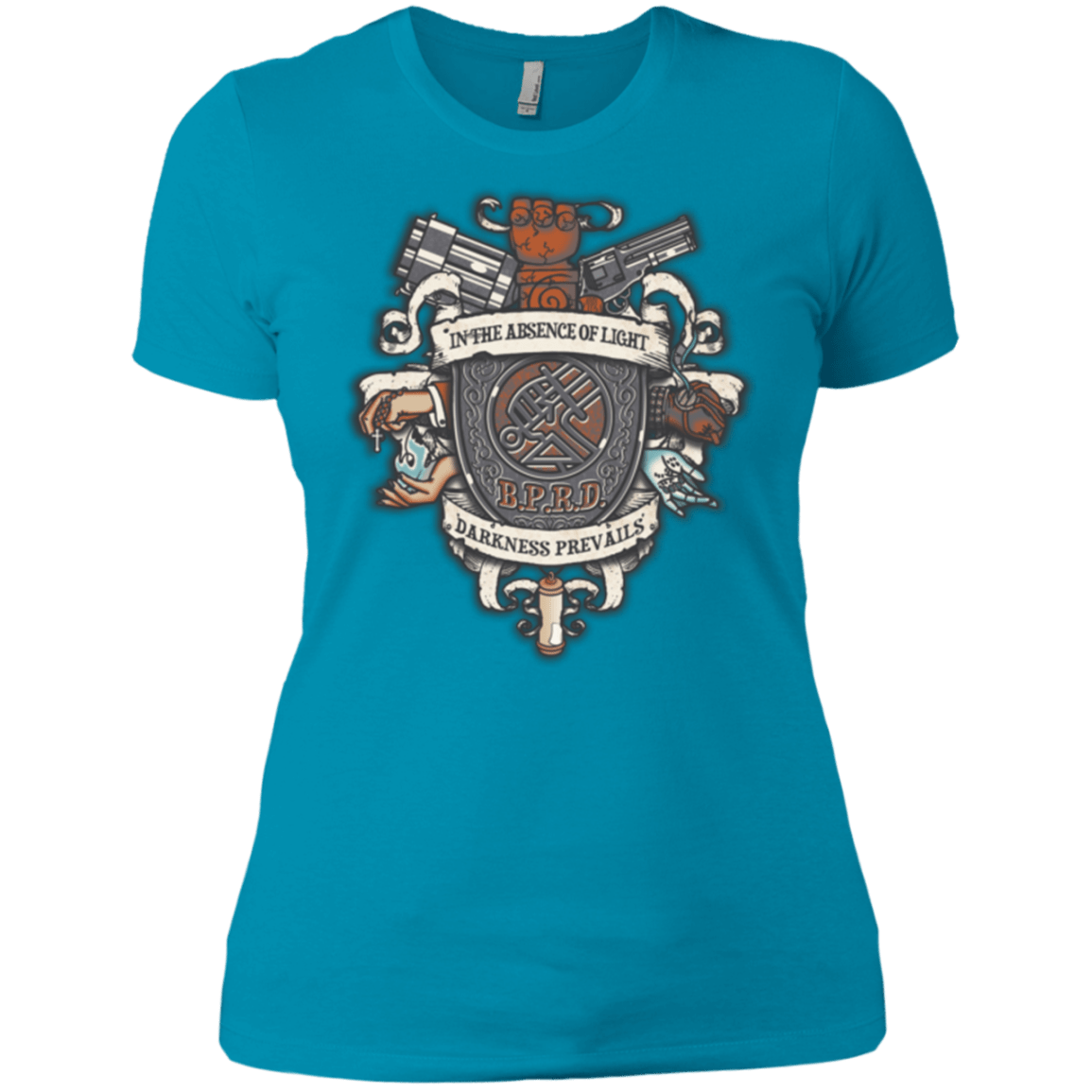 T-Shirts Turquoise / X-Small Paranormal Bureau Women's Premium T-Shirt