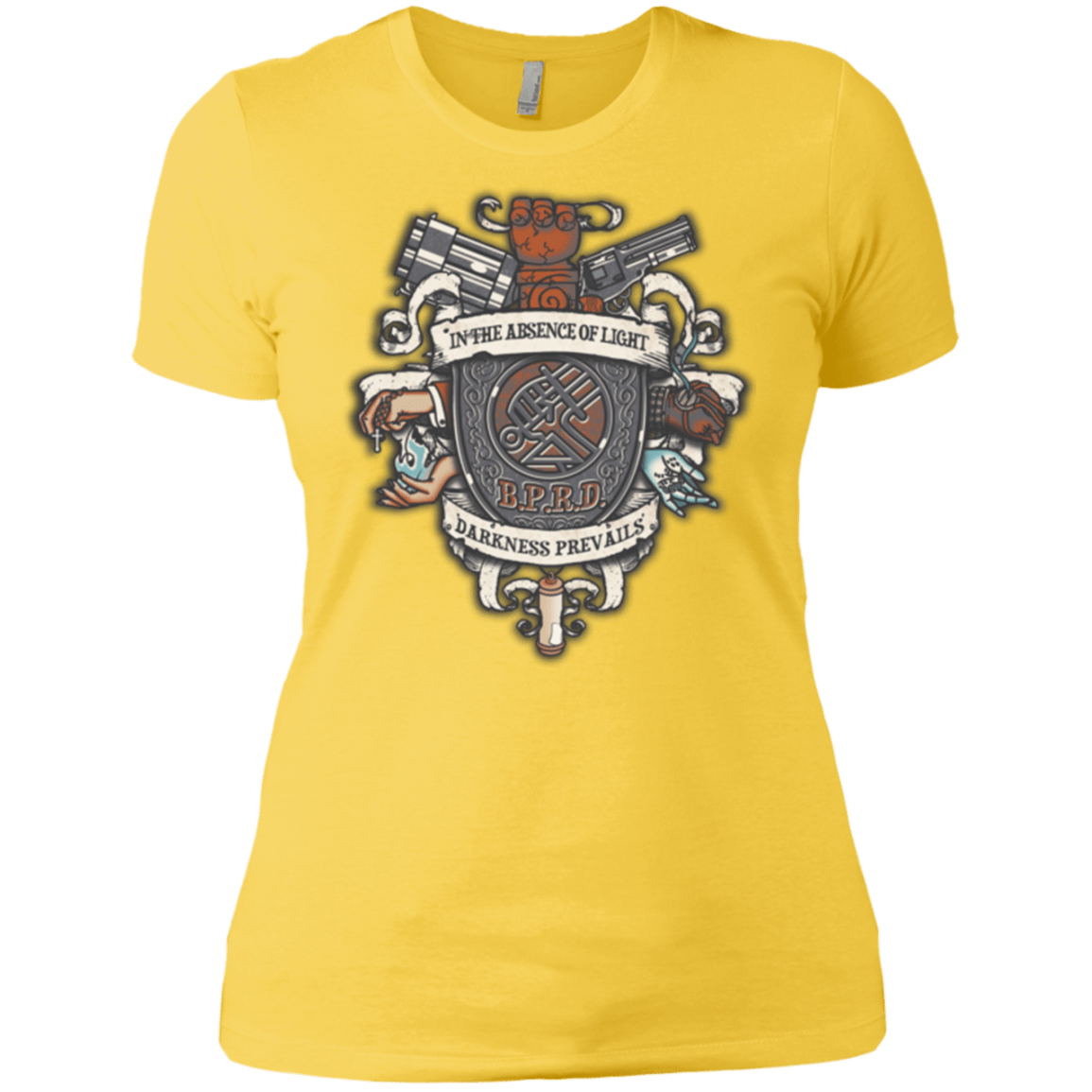 T-Shirts Vibrant Yellow / X-Small Paranormal Bureau Women's Premium T-Shirt