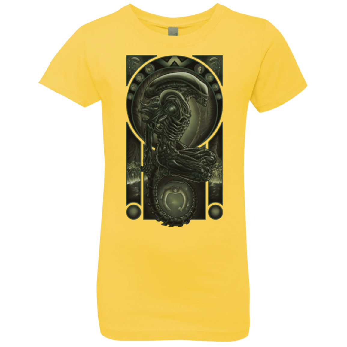 T-Shirts Vibrant Yellow / YXS Parasite Girls Premium T-Shirt