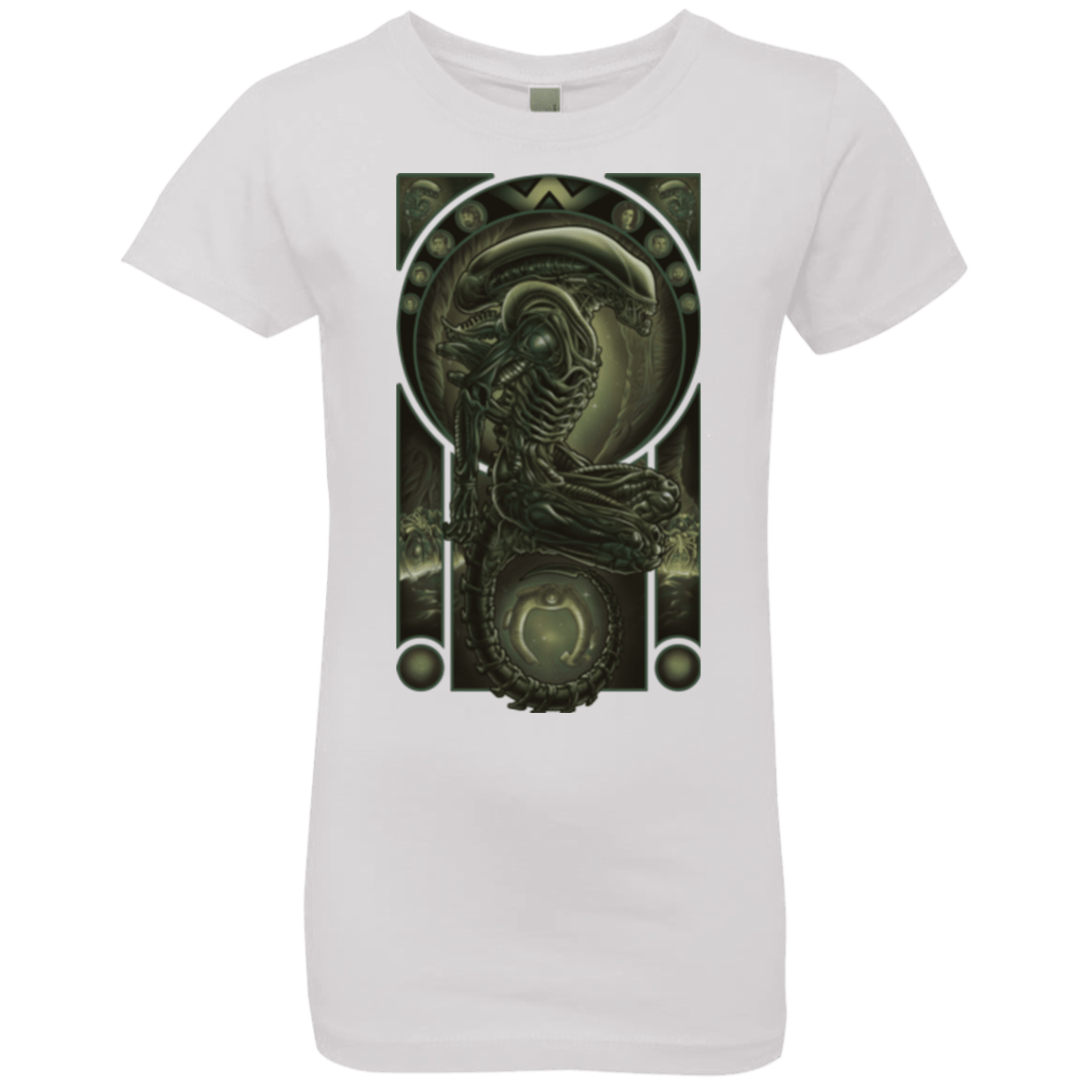 T-Shirts White / YXS Parasite Girls Premium T-Shirt