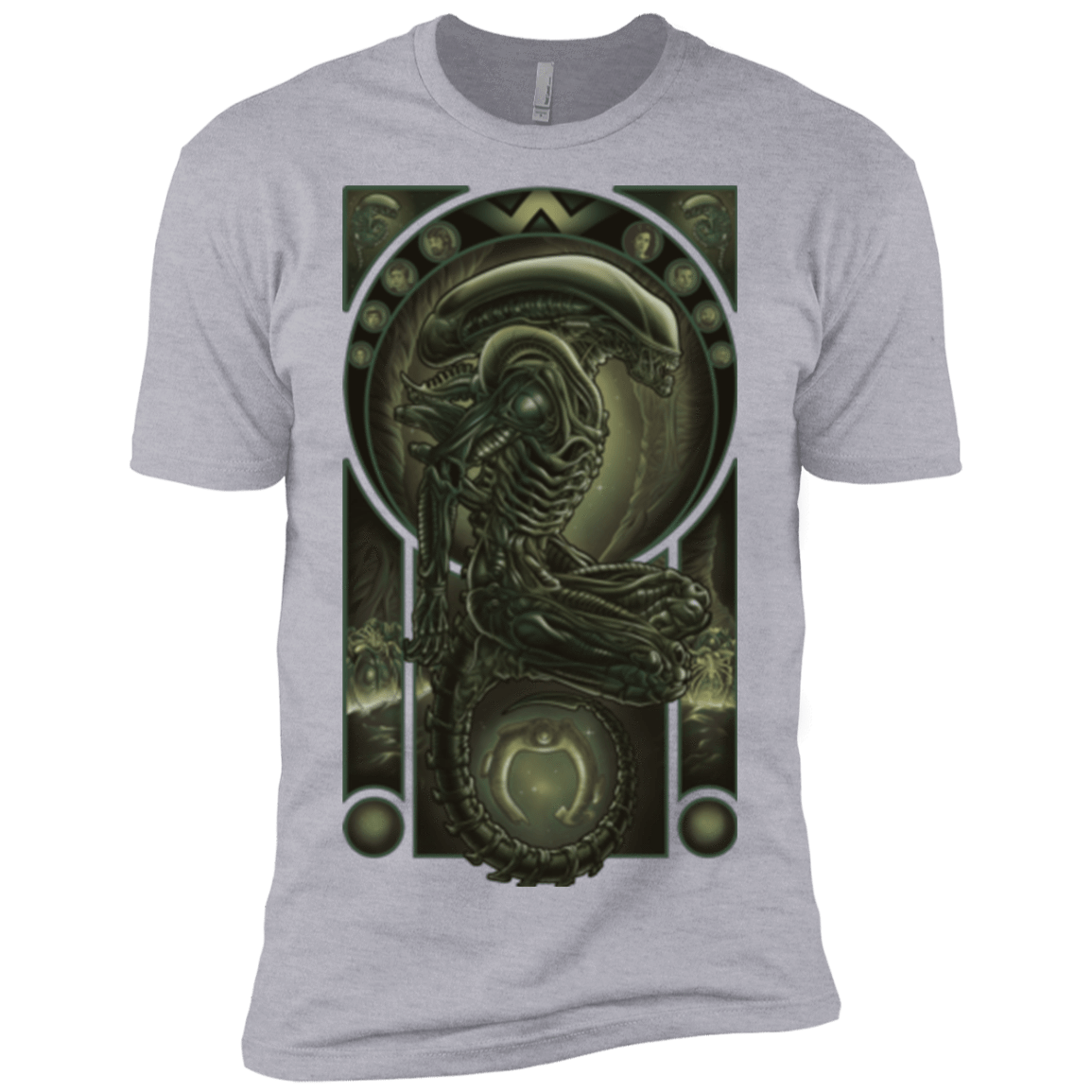 T-Shirts Heather Grey / X-Small Parasite Men's Premium T-Shirt