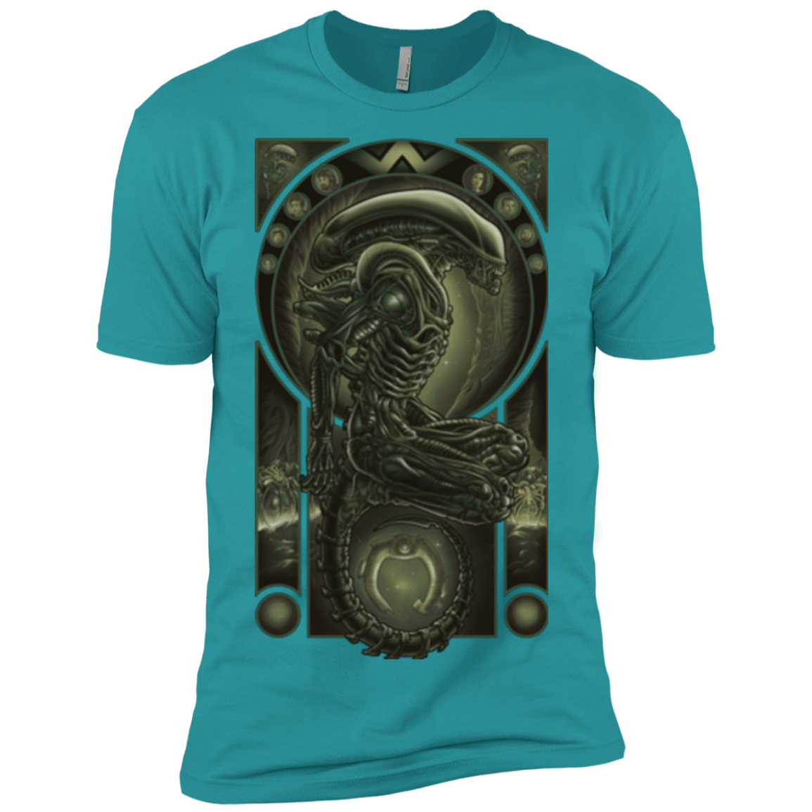 T-Shirts Tahiti Blue / X-Small Parasite Men's Premium T-Shirt