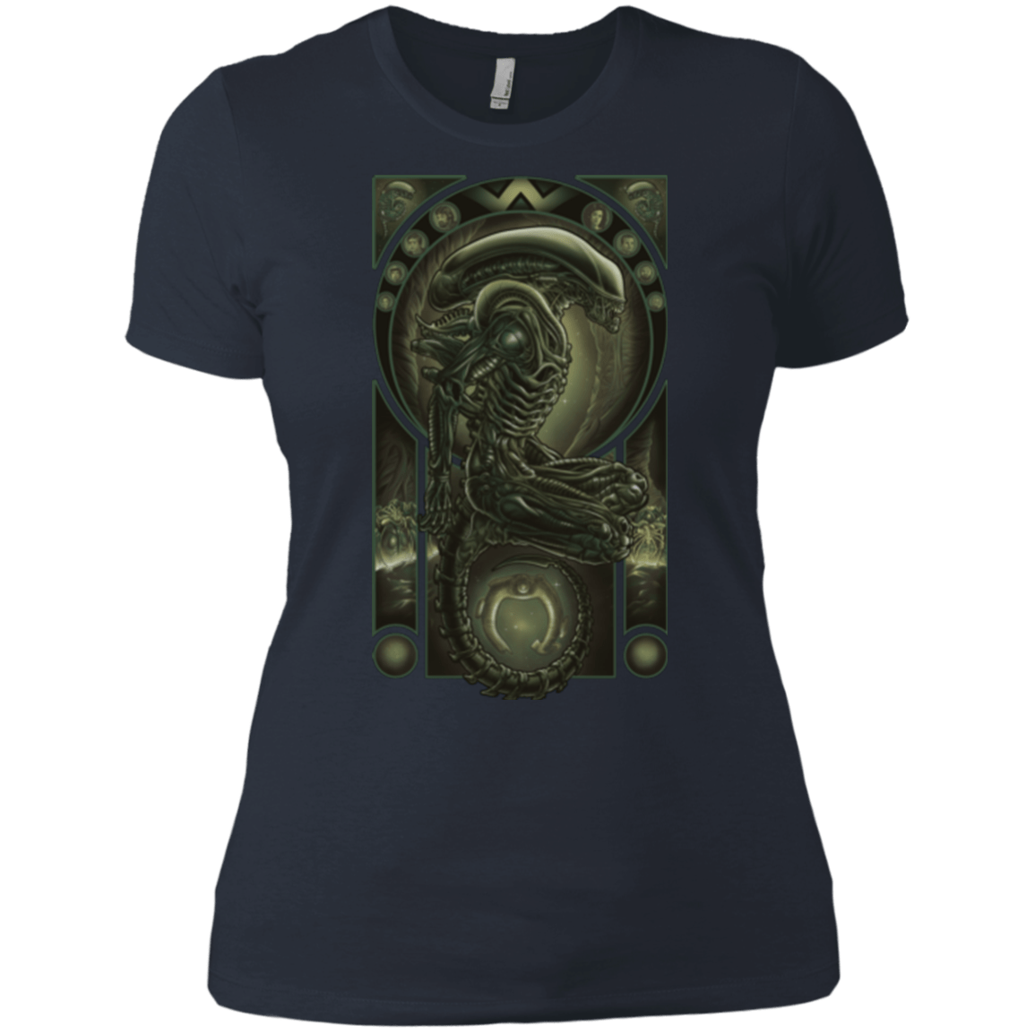 T-Shirts Indigo / X-Small Parasite Women's Premium T-Shirt
