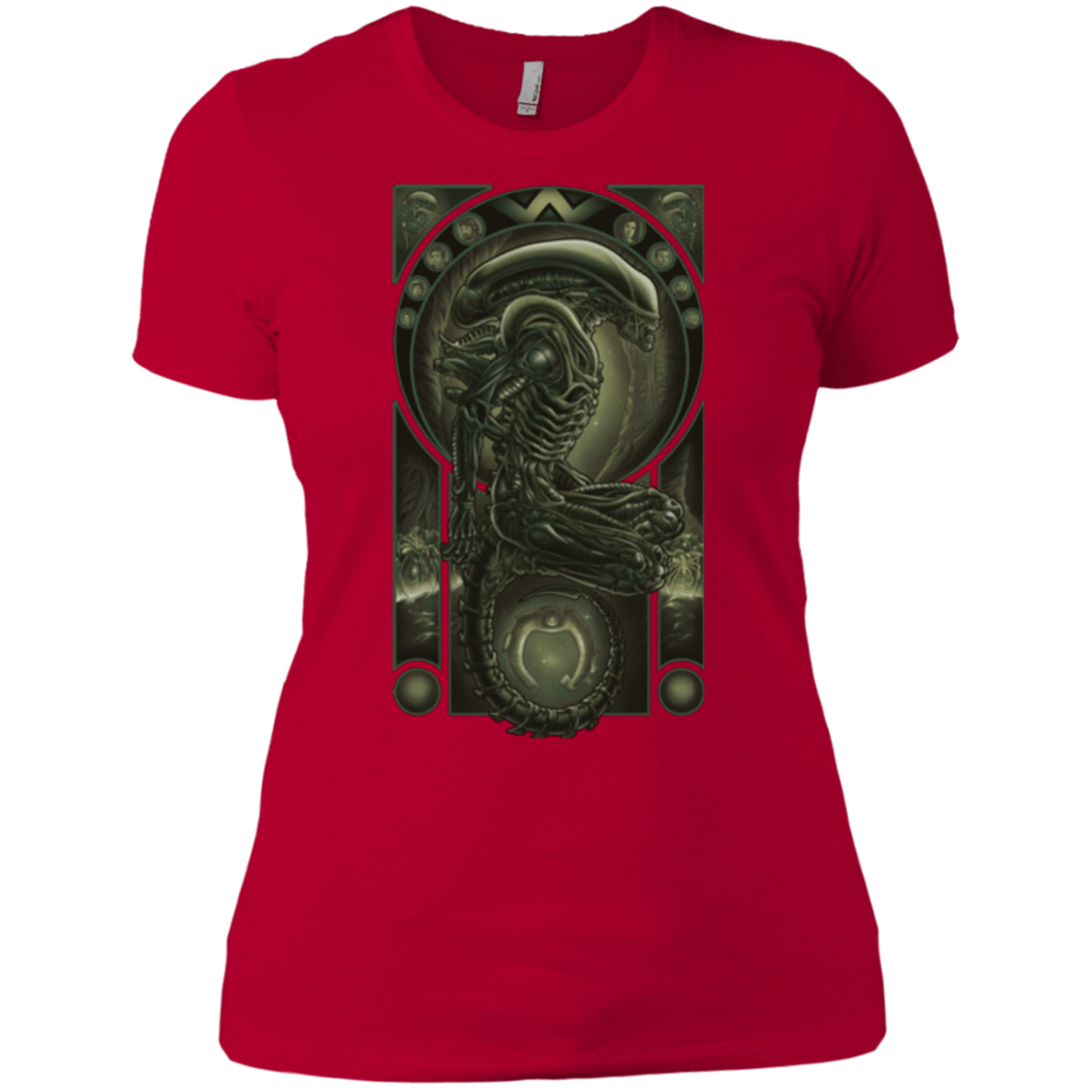 T-Shirts Red / X-Small Parasite Women's Premium T-Shirt