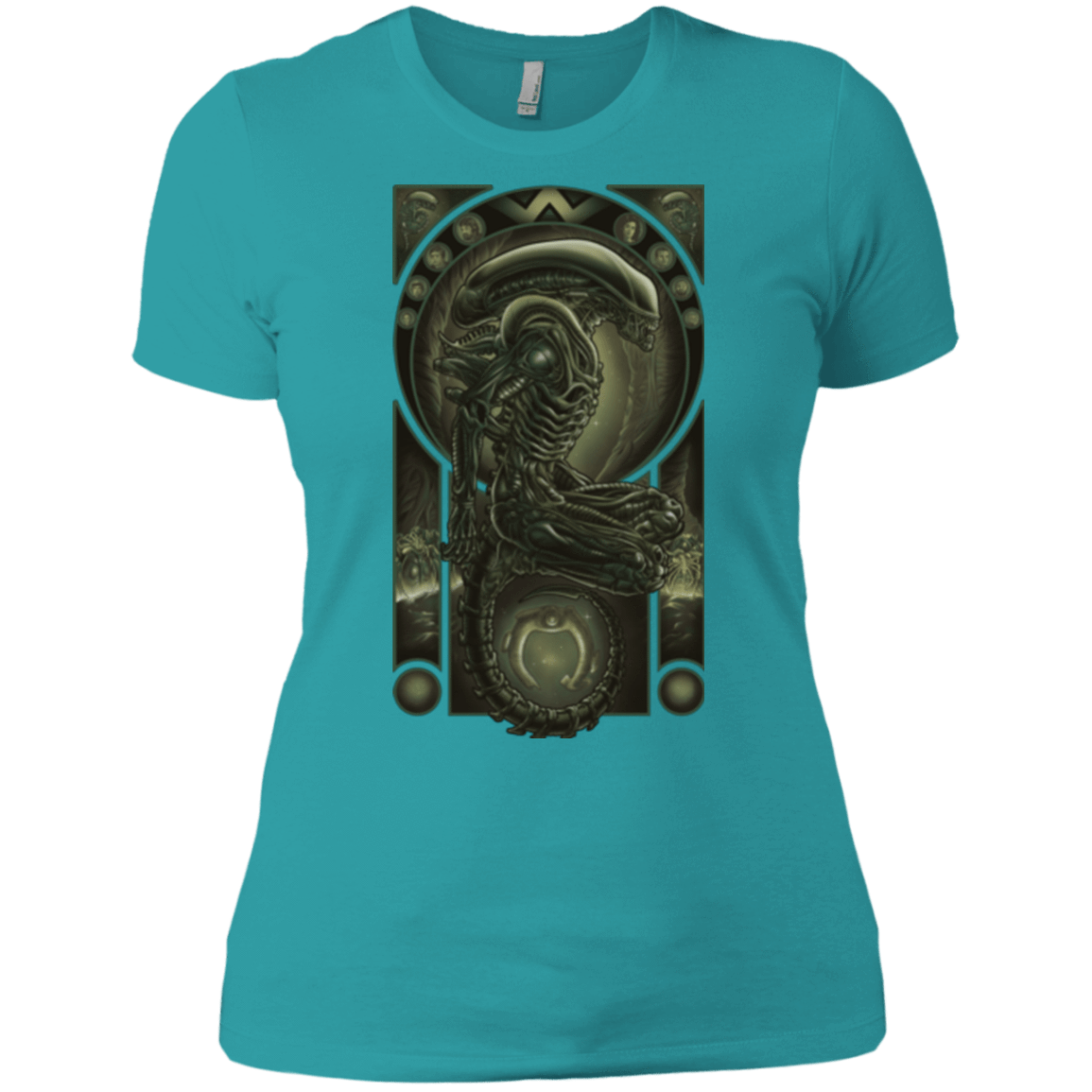 T-Shirts Tahiti Blue / X-Small Parasite Women's Premium T-Shirt