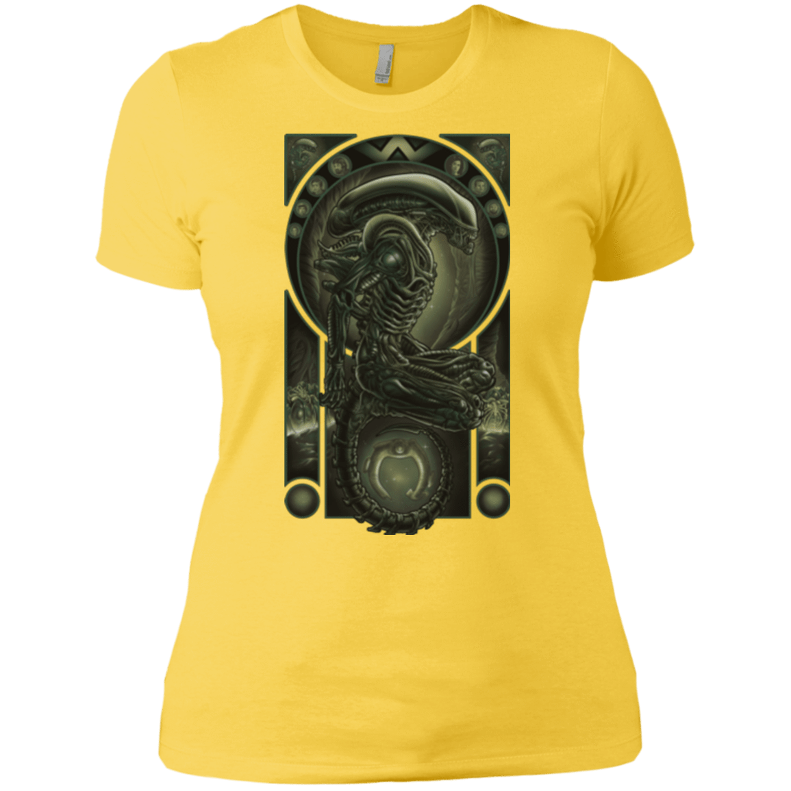 T-Shirts Vibrant Yellow / X-Small Parasite Women's Premium T-Shirt