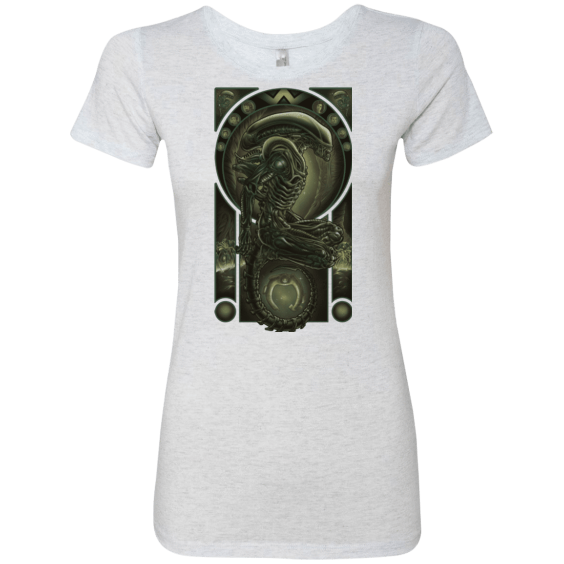 T-Shirts Heather White / Small Parasite Women's Triblend T-Shirt