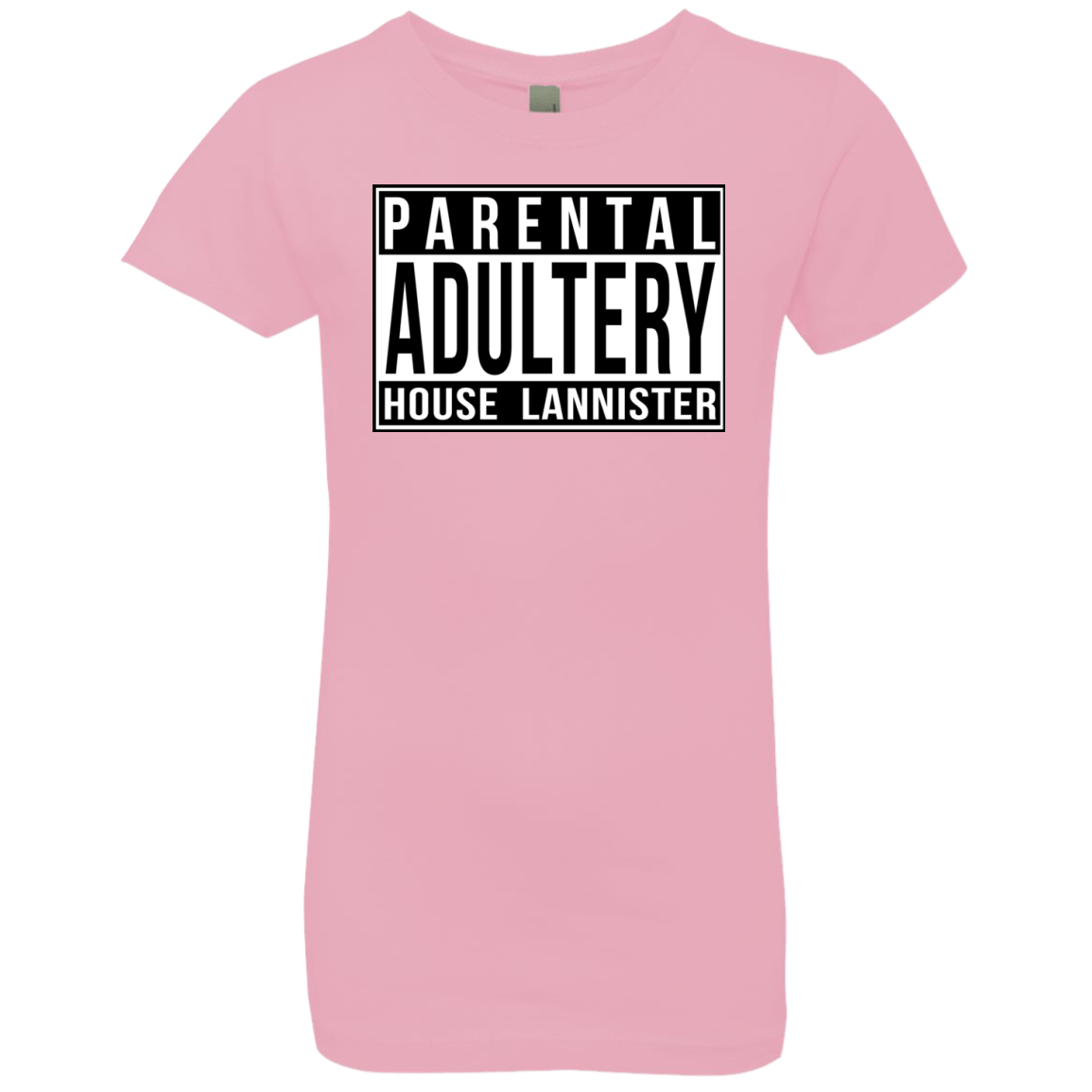 T-Shirts Light Pink / YXS Parental Adultery Girls Premium T-Shirt