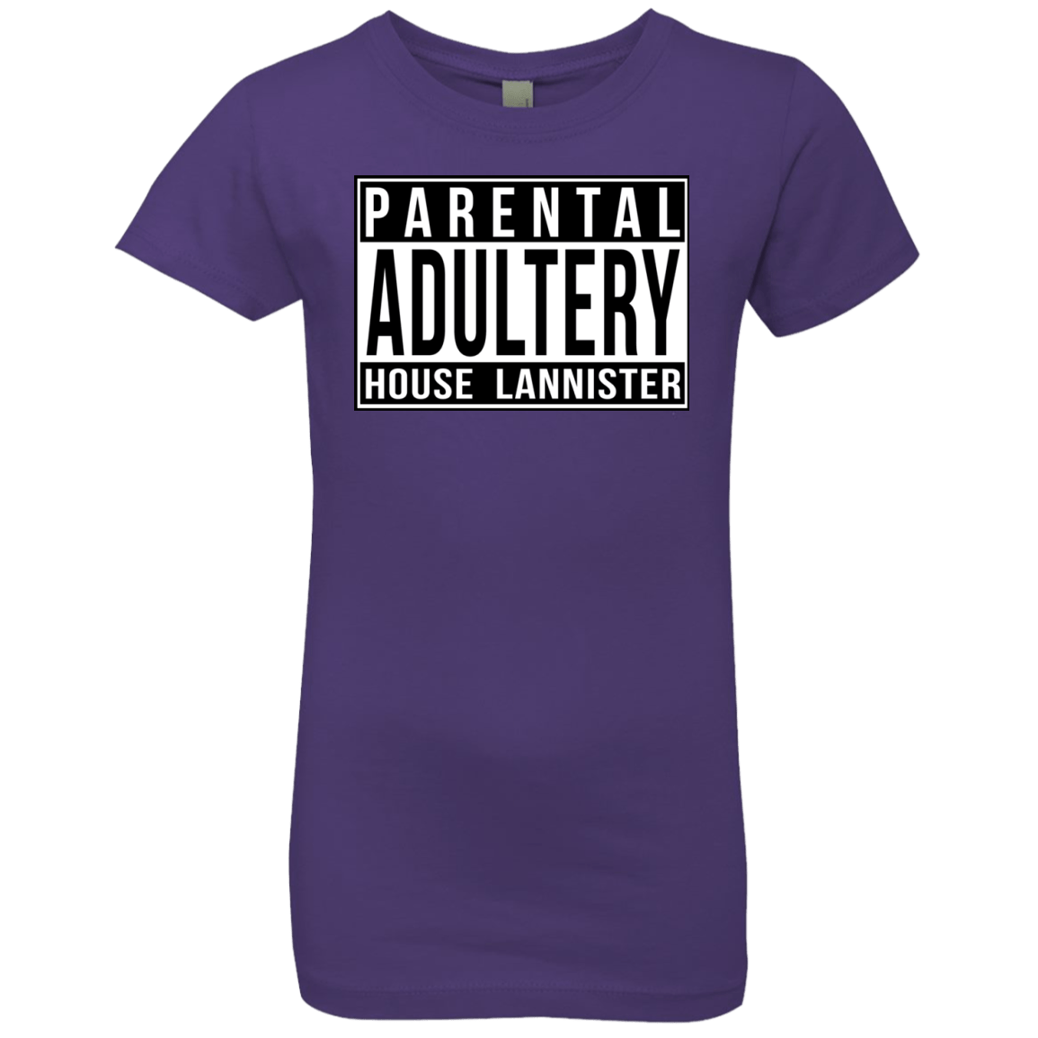 T-Shirts Purple Rush / YXS Parental Adultery Girls Premium T-Shirt