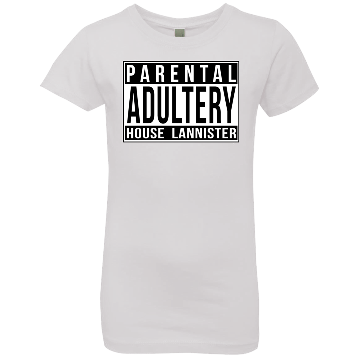 T-Shirts White / YXS Parental Adultery Girls Premium T-Shirt