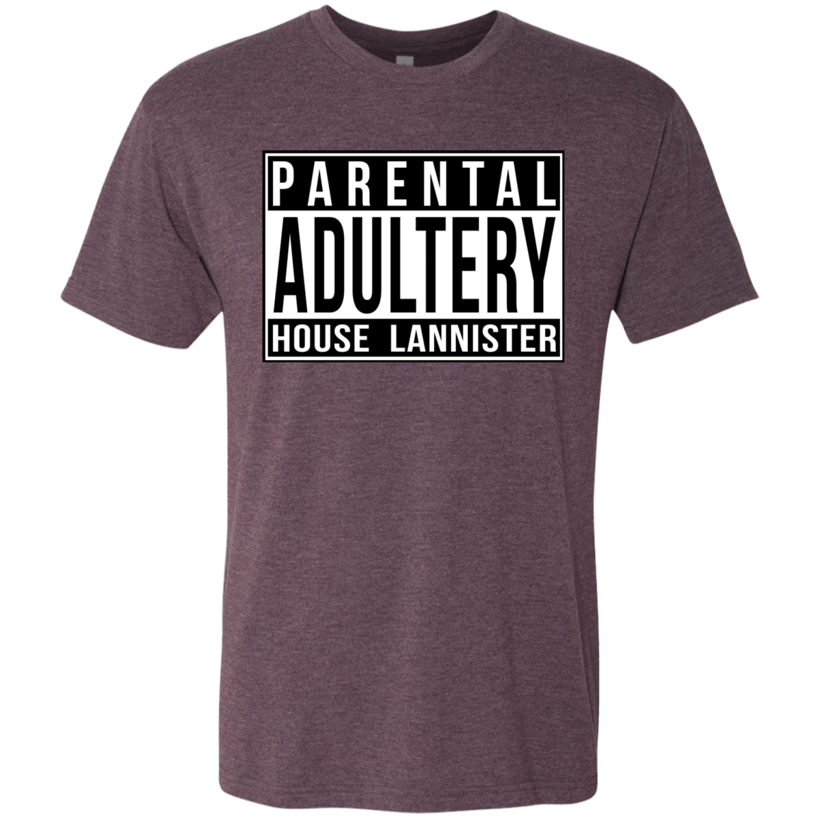 T-Shirts Vintage Purple / S Parental Adultery Men's Triblend T-Shirt