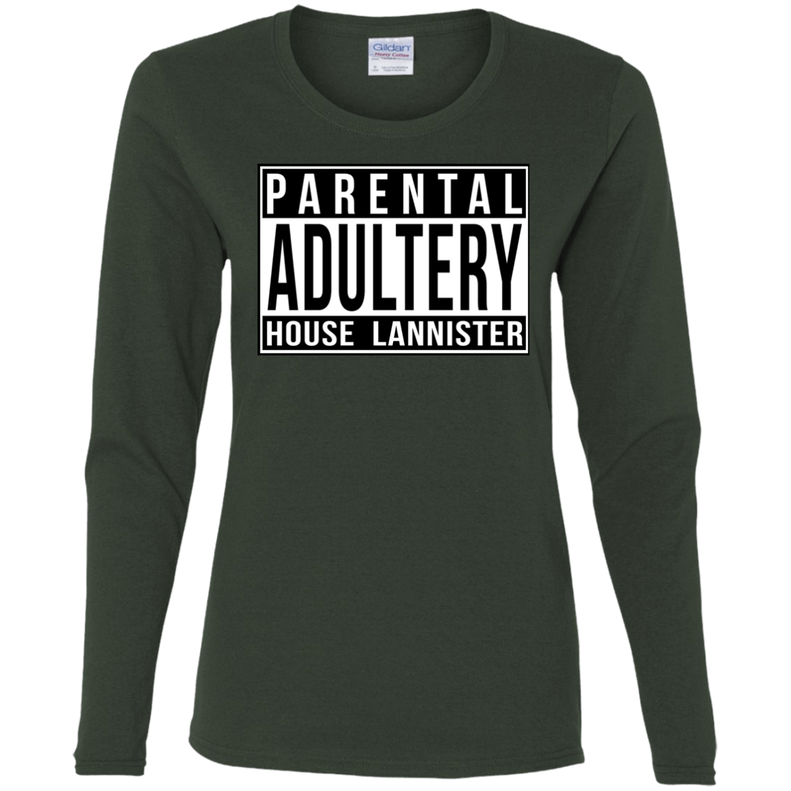 T-Shirts Forest / S Parental Adultery Women's Long Sleeve T-Shirt