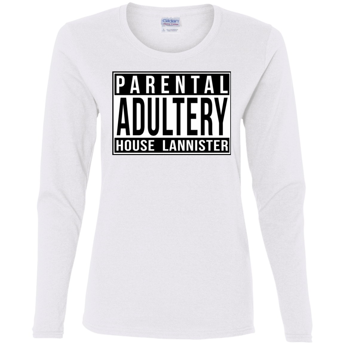 T-Shirts White / S Parental Adultery Women's Long Sleeve T-Shirt