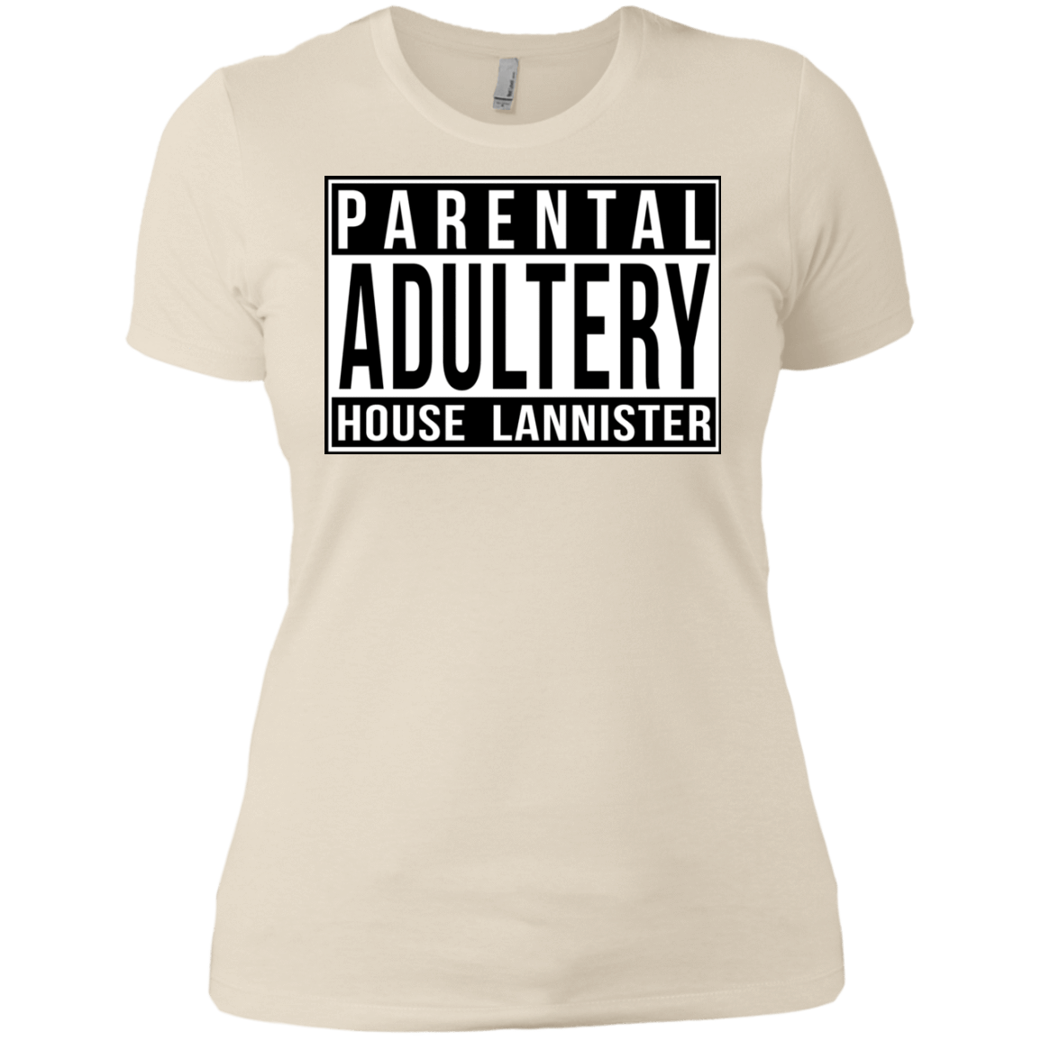 T-Shirts Ivory/ / X-Small Parental Adultery Women's Premium T-Shirt