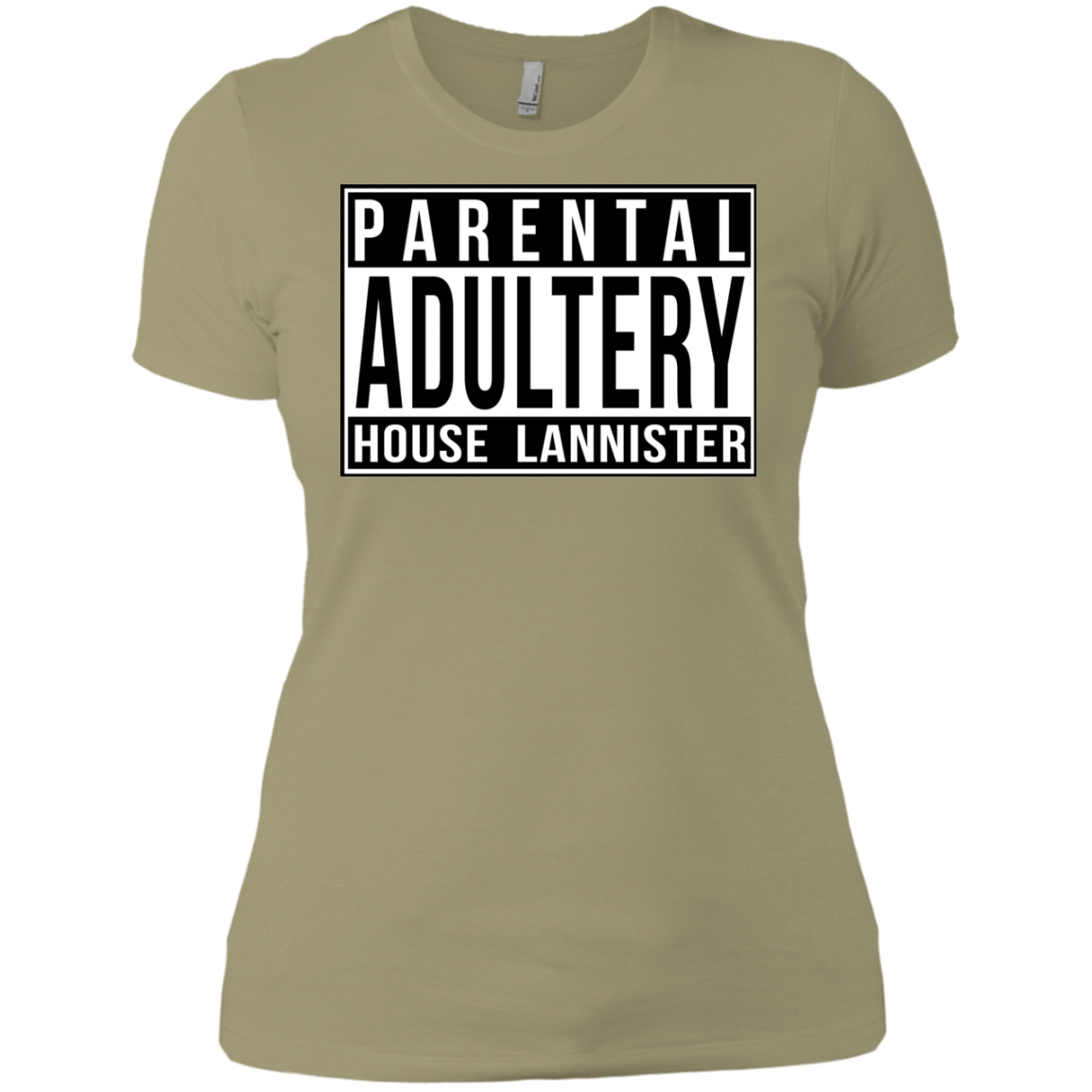 T-Shirts Light Olive / X-Small Parental Adultery Women's Premium T-Shirt