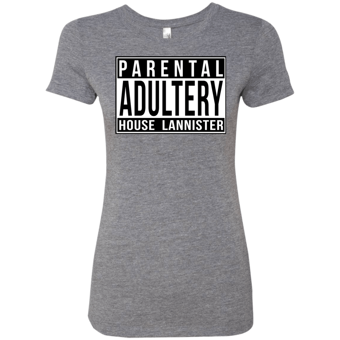 T-Shirts Premium Heather / S Parental Adultery Women's Triblend T-Shirt