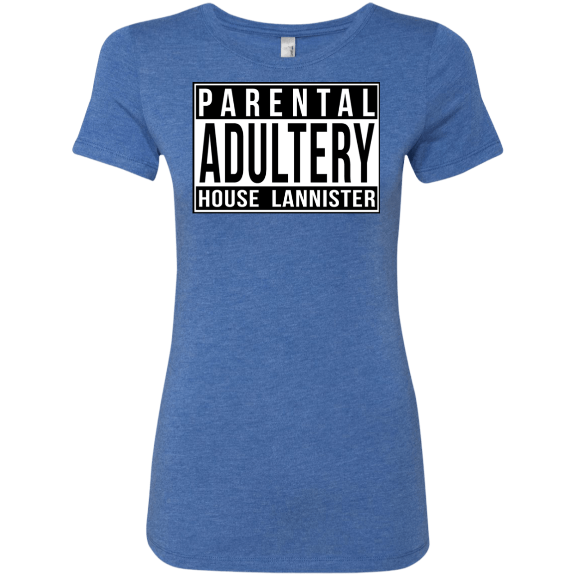 T-Shirts Vintage Royal / S Parental Adultery Women's Triblend T-Shirt