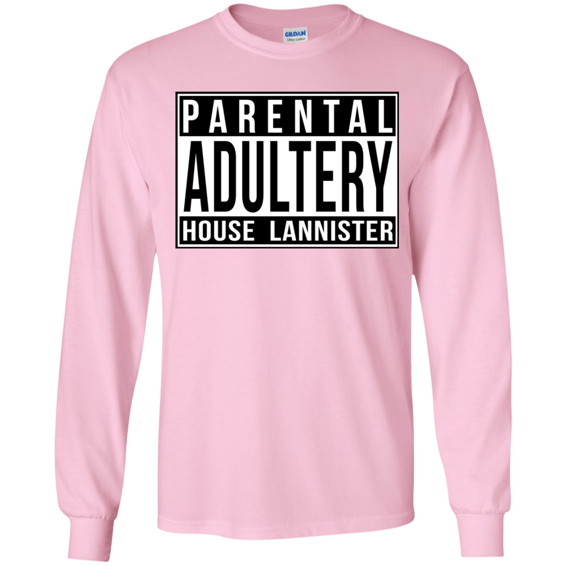 T-Shirts Light Pink / YS Parental Adultery Youth Long Sleeve T-Shirt
