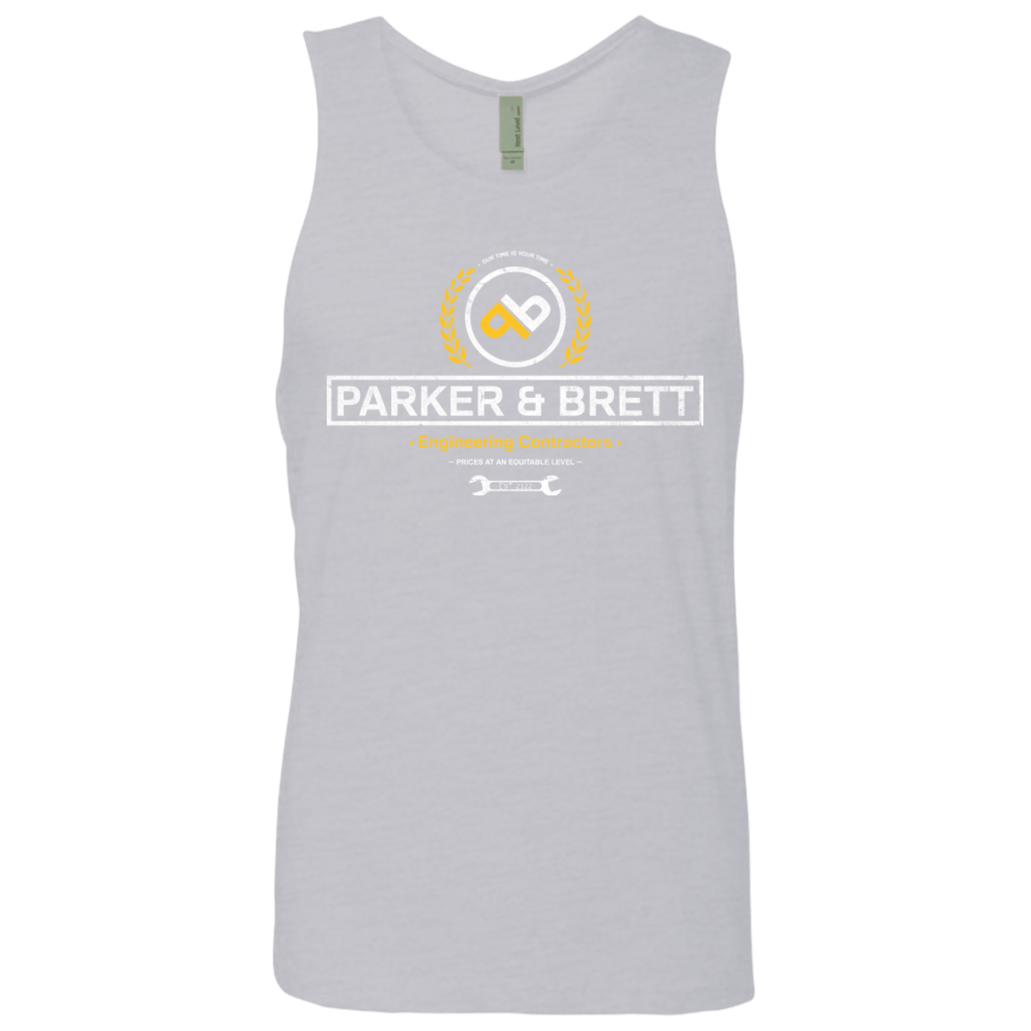 T-Shirts Heather Grey / Small Parker & Brett Men's Premium Tank Top