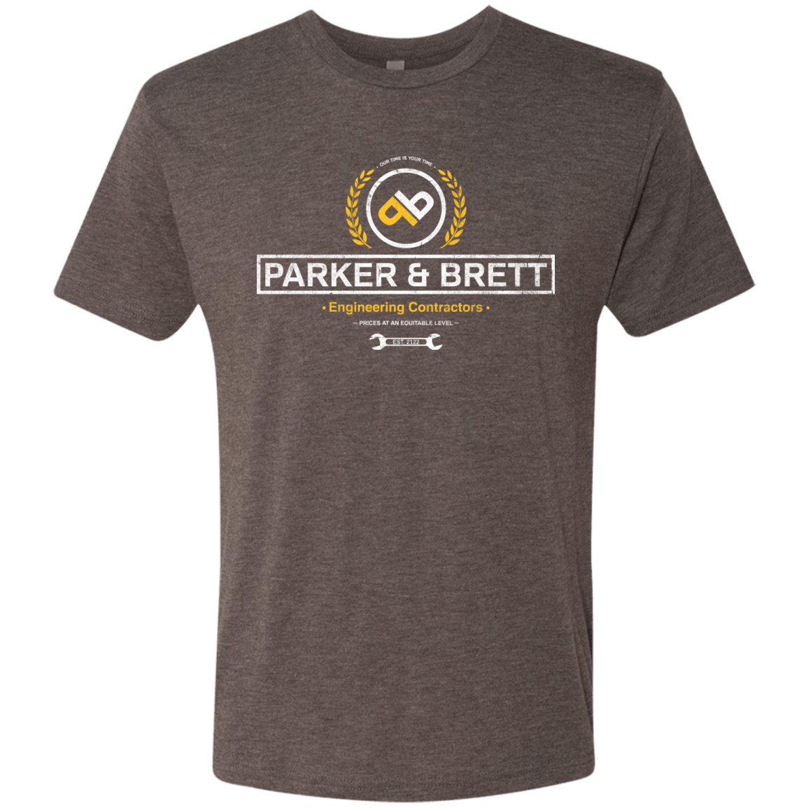 T-Shirts Macchiato / Small Parker & Brett Men's Triblend T-Shirt