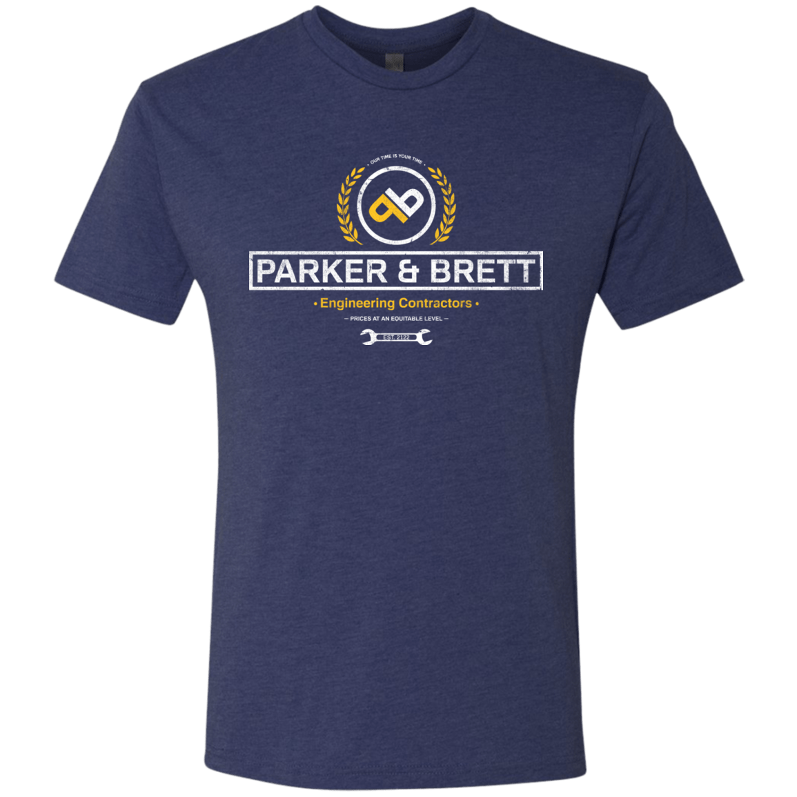 T-Shirts Vintage Navy / Small Parker & Brett Men's Triblend T-Shirt