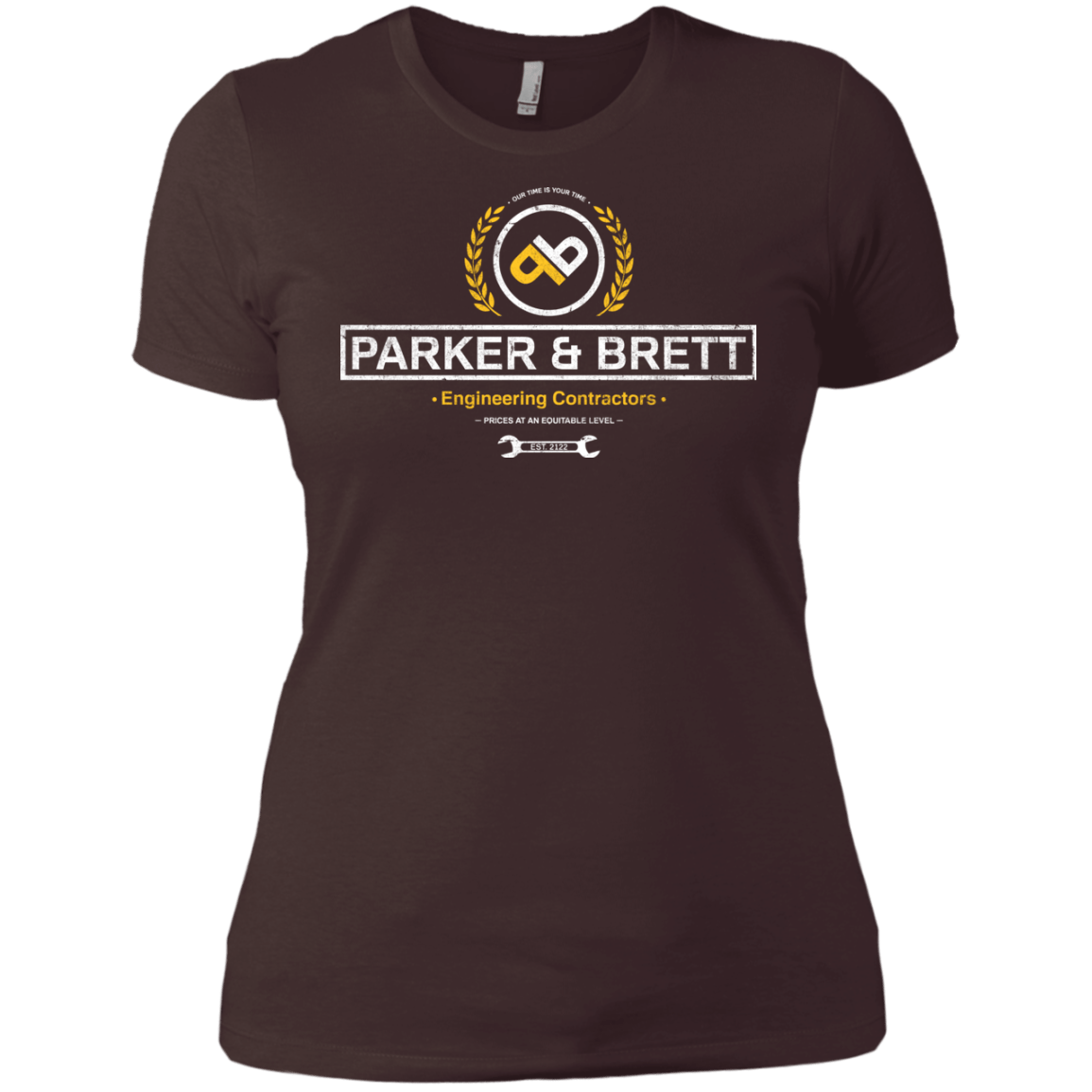 T-Shirts Dark Chocolate / X-Small Parker & Brett Women's Premium T-Shirt