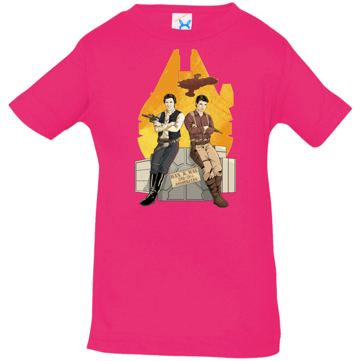 T-Shirts Hot Pink / 6 Months Partners In Crime Infant PremiumT-Shirt