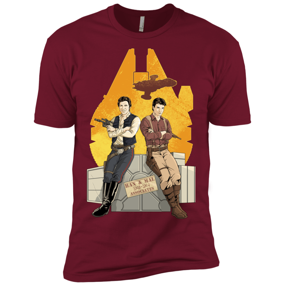 T-Shirts Cardinal / X-Small Partners In Crime Men's Premium T-Shirt