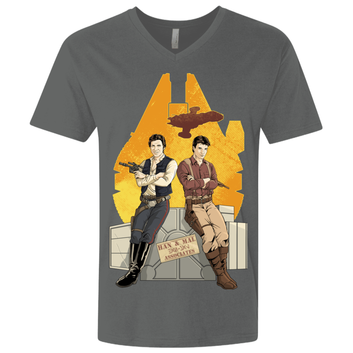 T-Shirts Heavy Metal / X-Small Partners In Crime Men's Premium V-Neck