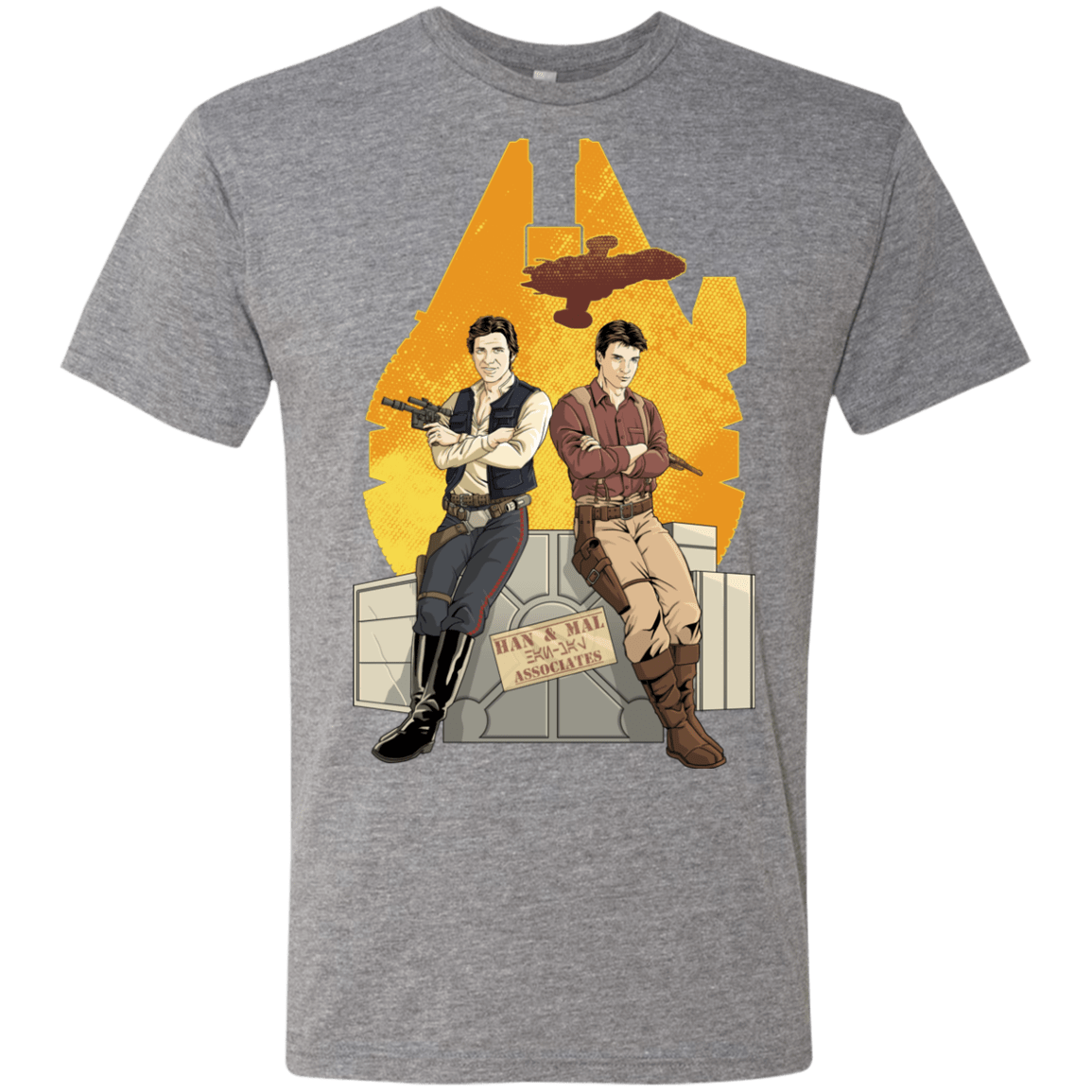 T-Shirts Premium Heather / Small Partners In Crime Men's Triblend T-Shirt