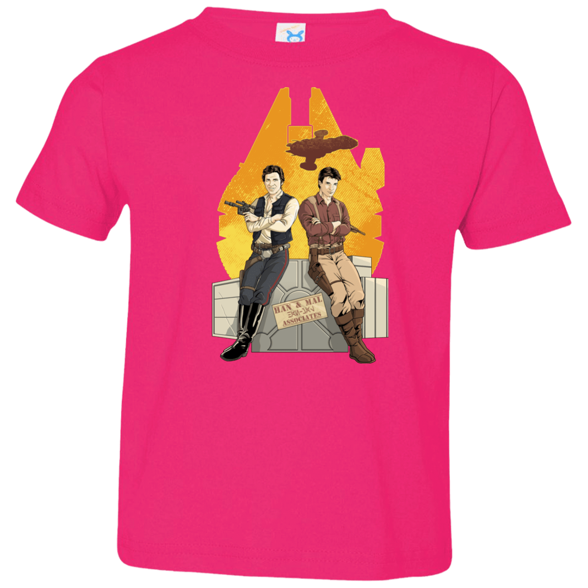 T-Shirts Hot Pink / 2T Partners In Crime Toddler Premium T-Shirt