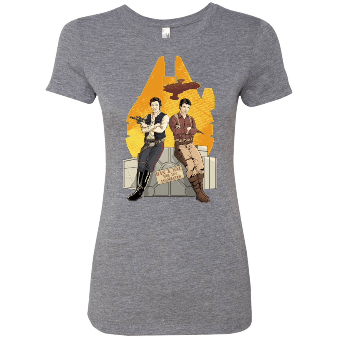 T-Shirts Premium Heather / Small Partners In Crime Women's Triblend T-Shirt