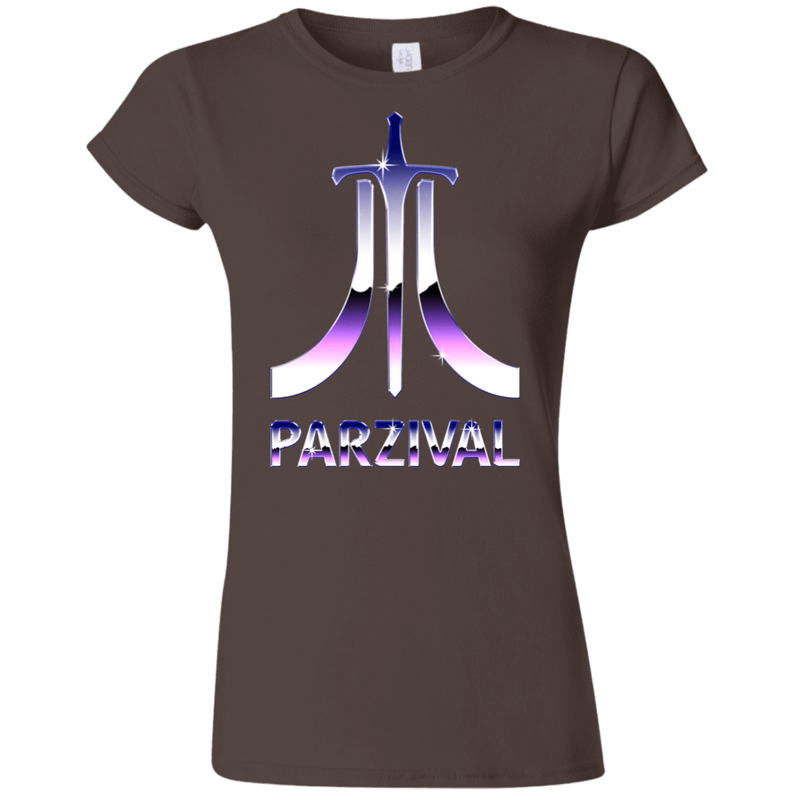 T-Shirts Dark Chocolate / S Parzival Retro Junior Slimmer-Fit T-Shirt