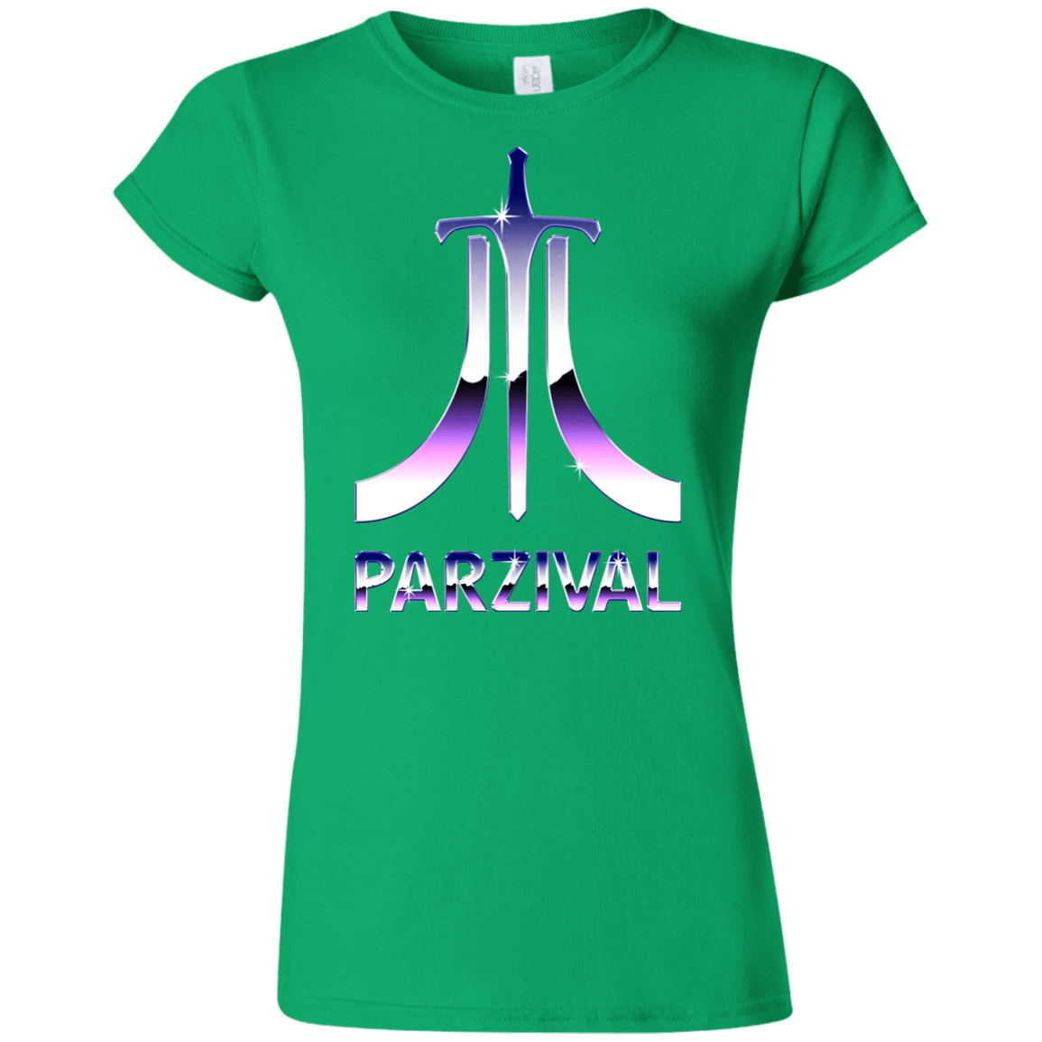 T-Shirts Irish Green / S Parzival Retro Junior Slimmer-Fit T-Shirt