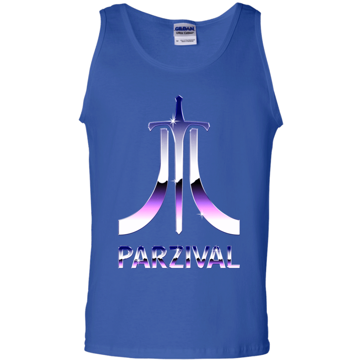 T-Shirts Royal / S Parzival Retro Men's Tank Top