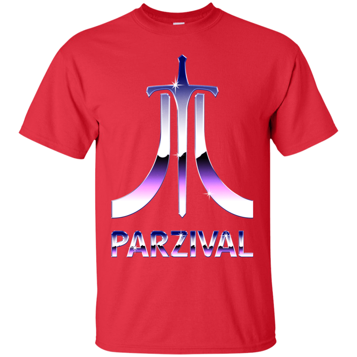 T-Shirts Red / S Parzival Retro T-Shirt