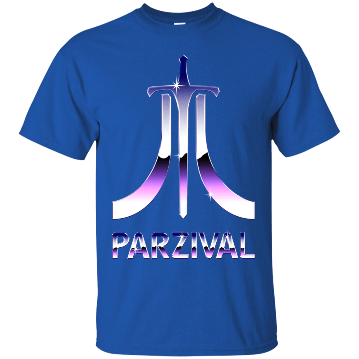 T-Shirts Royal / S Parzival Retro T-Shirt