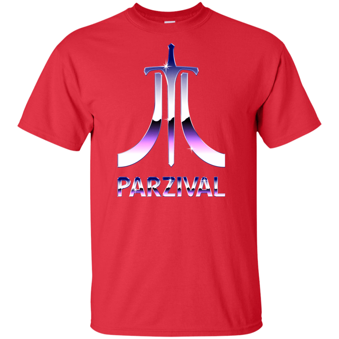 T-Shirts Red / XLT Parzival Retro Tall T-Shirt