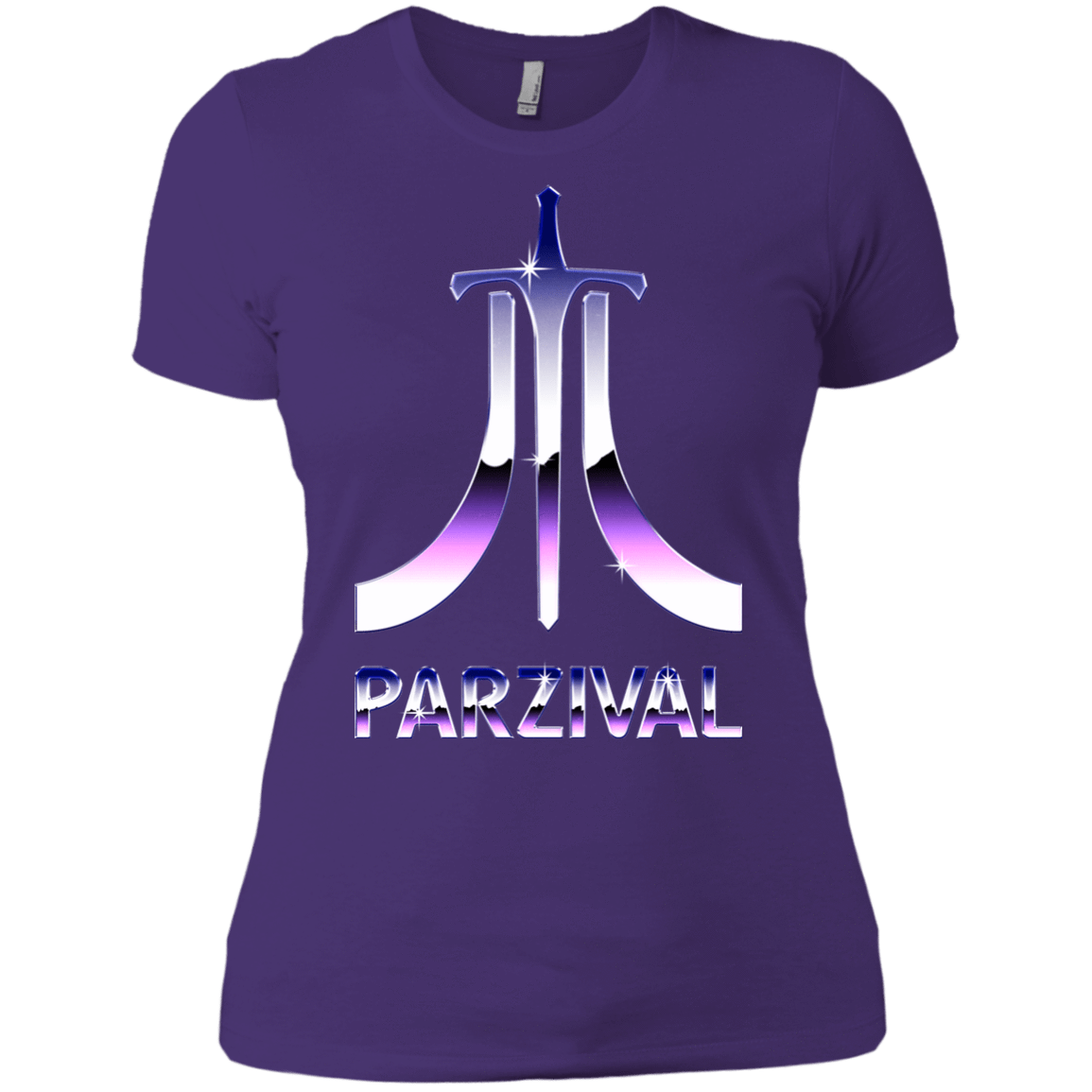 T-Shirts Purple Rush/ / X-Small Parzival Retro Women's Premium T-Shirt