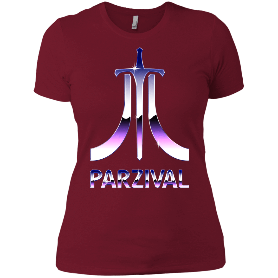 T-Shirts Scarlet / X-Small Parzival Retro Women's Premium T-Shirt