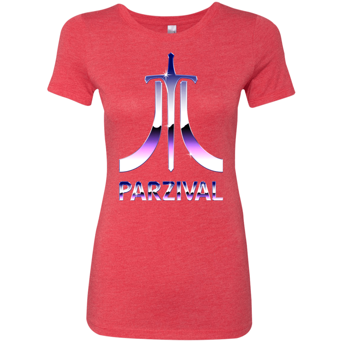 T-Shirts Vintage Red / S Parzival Retro Women's Triblend T-Shirt