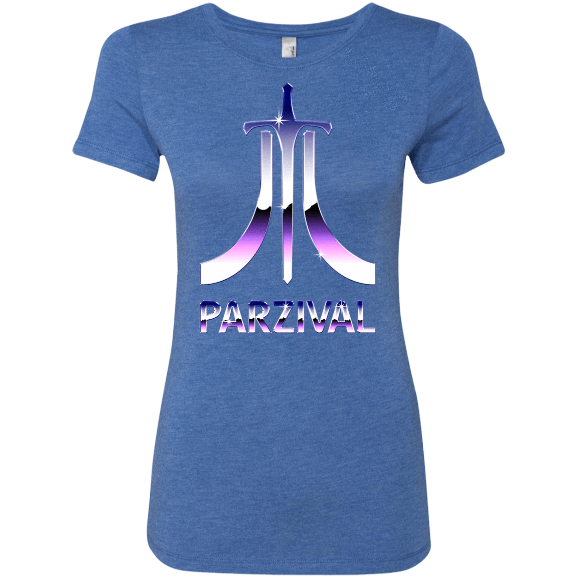 T-Shirts Vintage Royal / S Parzival Retro Women's Triblend T-Shirt